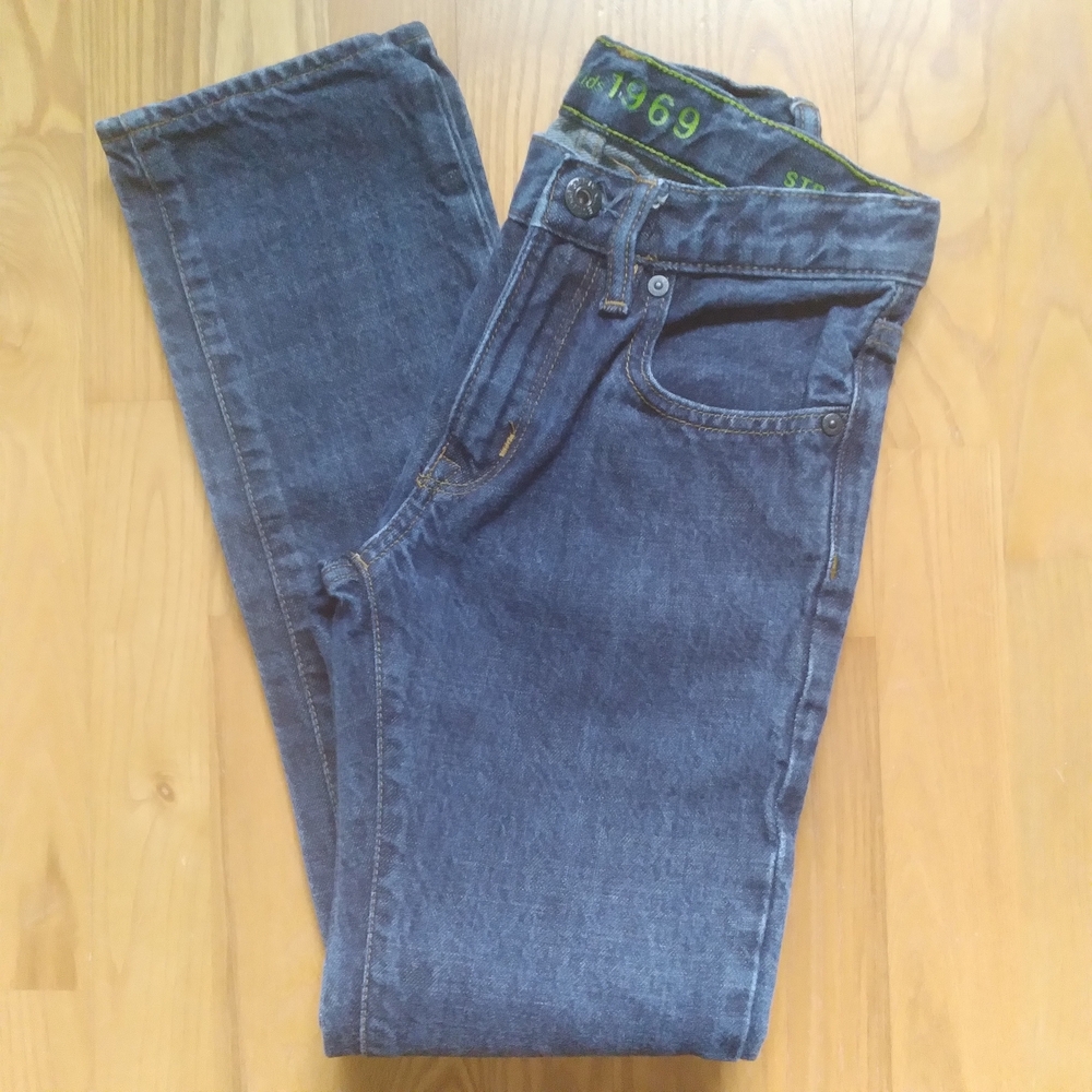 GAP 1969 Indigo Straight Leg Denim Jeans 12
